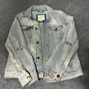 Hollister Distressed Jean Jacket
